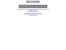 Tablet Screenshot of bdartiste.com